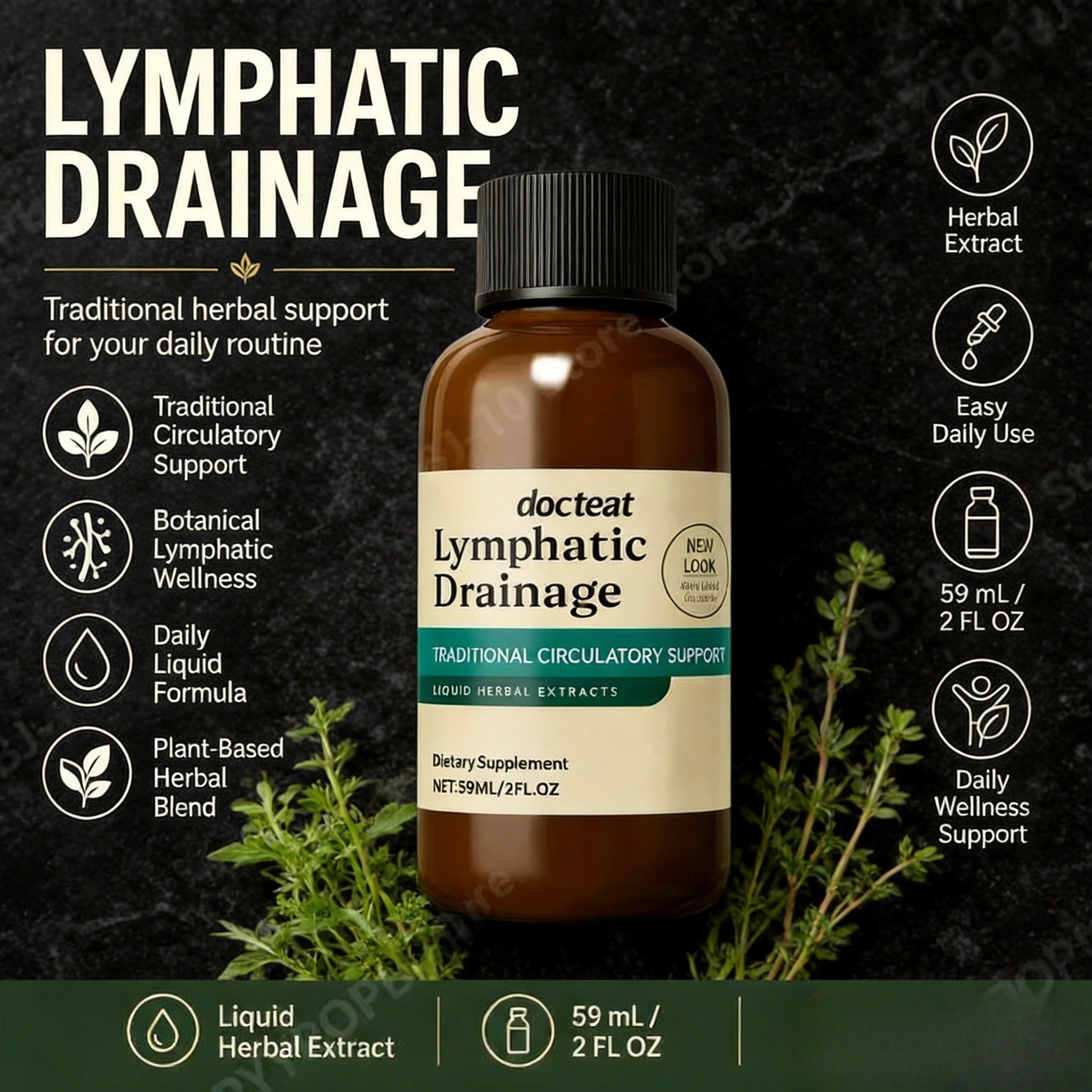 Herbal Wellness Liquid - Herbal Wellness Drops Traditional Botanical Blend