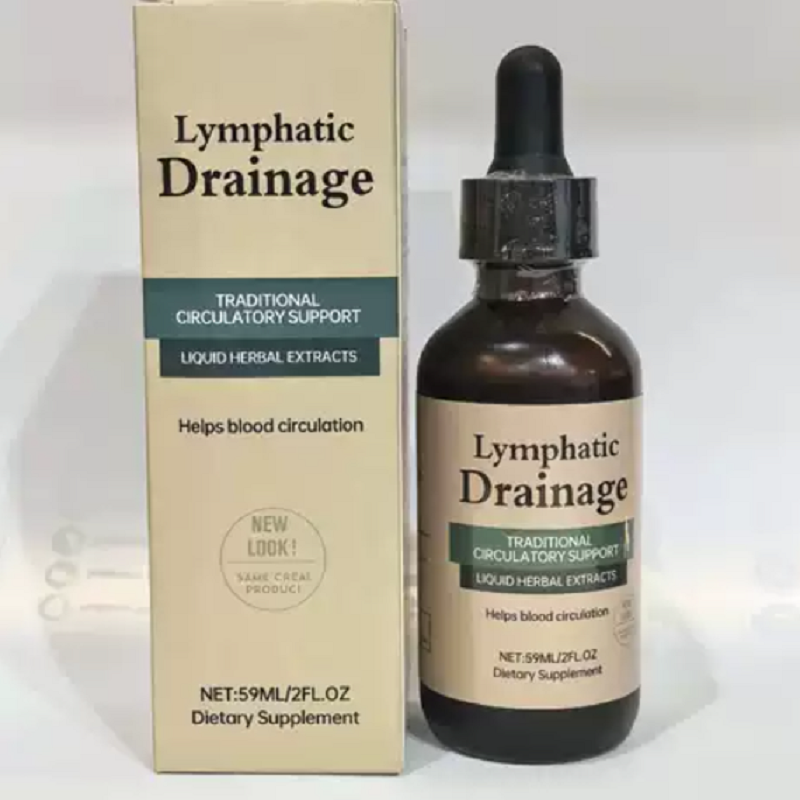 Herbal Wellness Liquid - Natural Lymphatic Drainage Drops Liquid Herbal