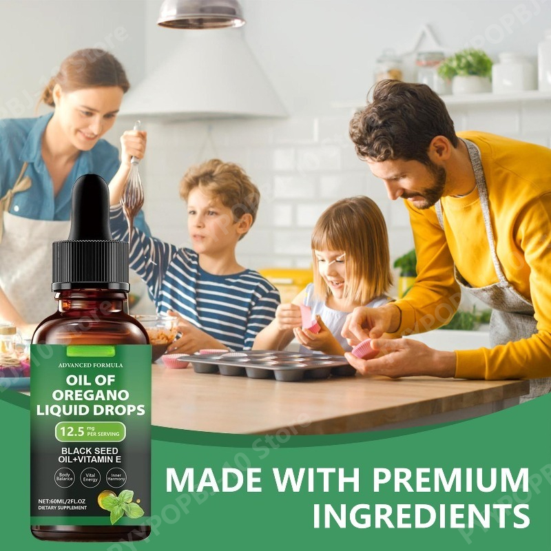 Oregano Oil Liquid Drops with  – Herbal Wellness Liquid recenzja i cena