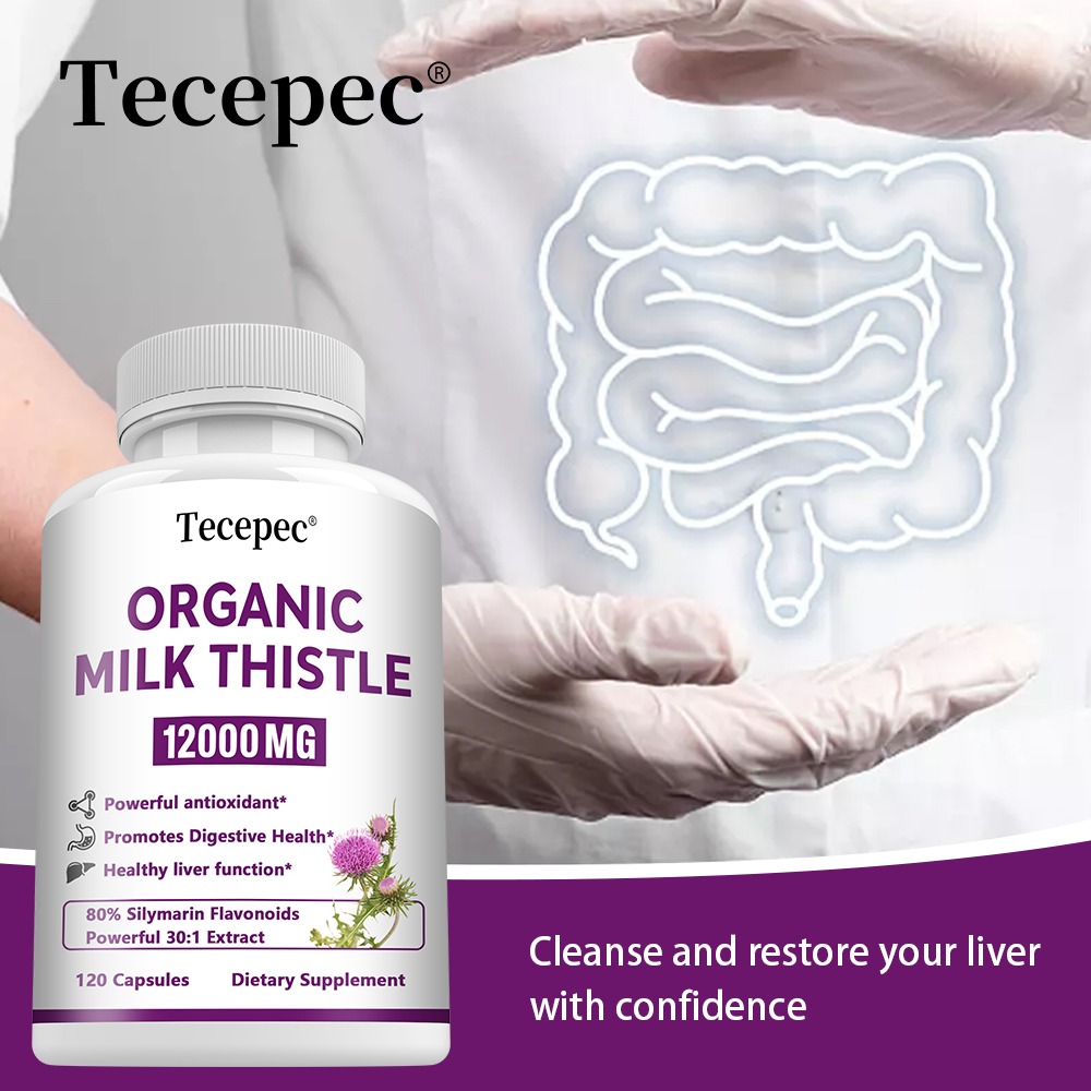 Milk Thistle Extract Capsules, – Herbal Wellness Water recenzja i cena