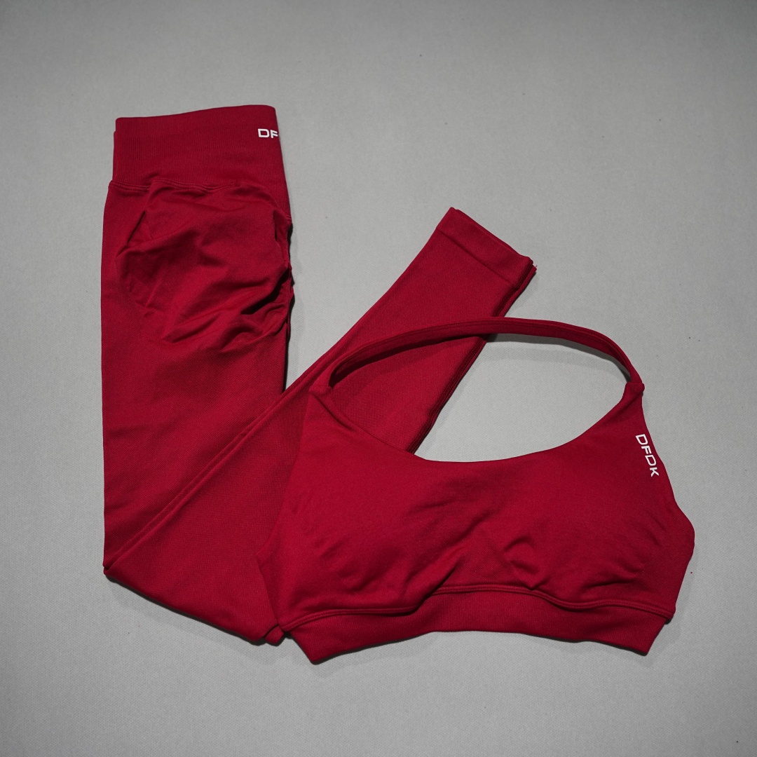 DFDK Women's Lace-Up 2Pcs Acti – Herbal Yoga recenzja i cena