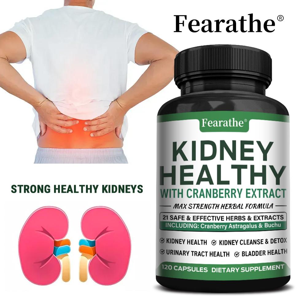 Kidney Support Capsules, Cranb – Herbal Wellness Water recenzja i cena