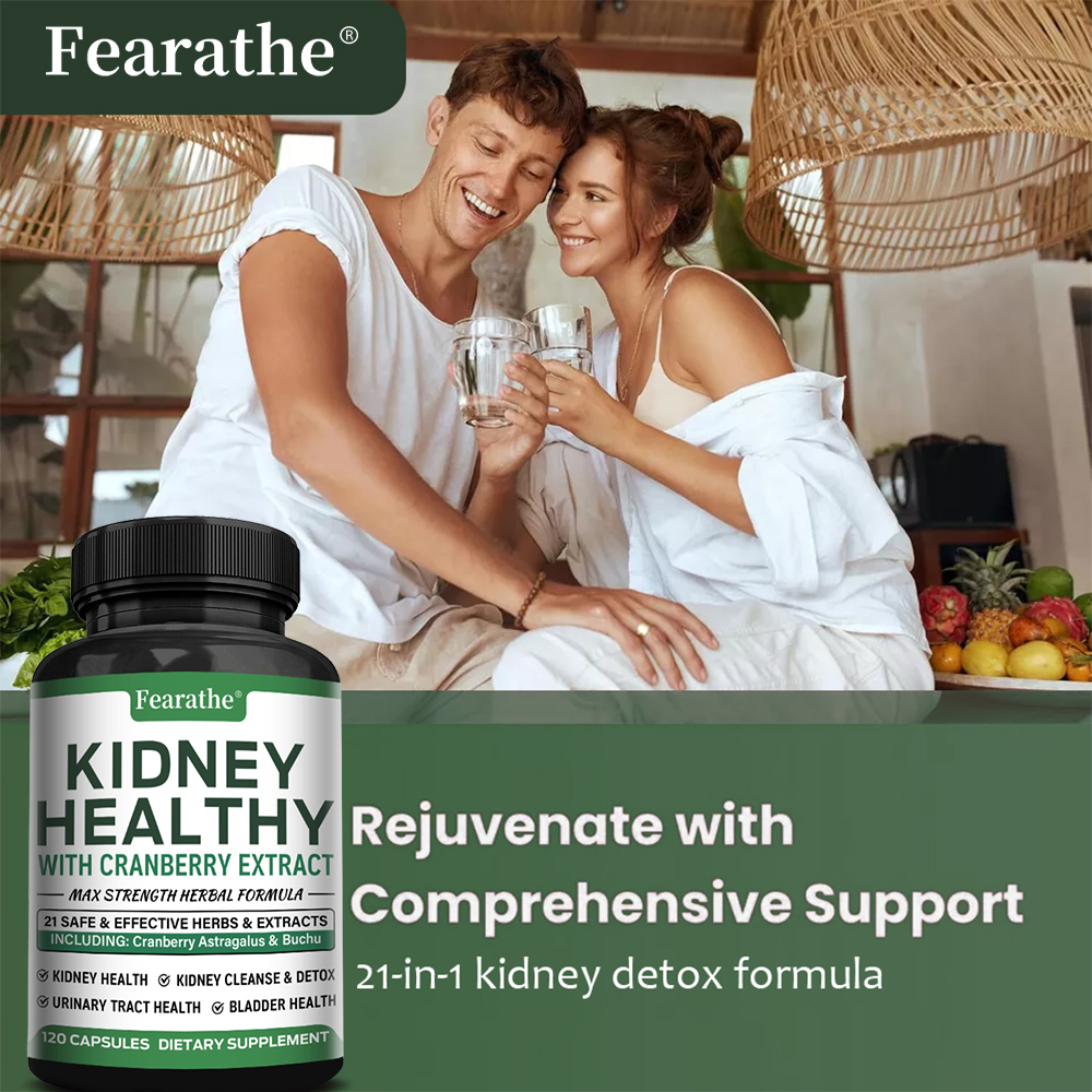 Kidney Support Capsules, Cranb – Herbal Wellness Water recenzja i cena