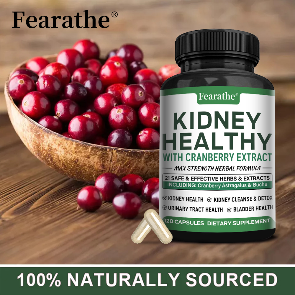 Kidney Support Capsules, Cranb – Herbal Wellness Water recenzja i cena