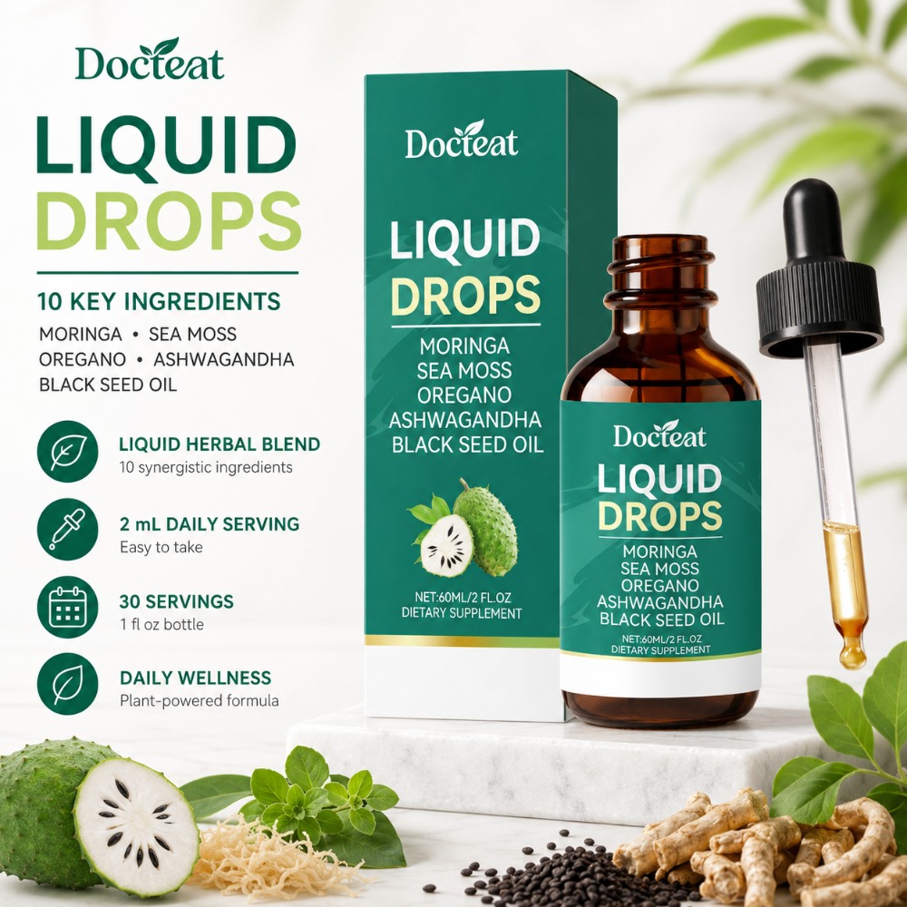 Multi-Herbal Liquid Drops 60ml – Herbal Wellness Liquid recenzja i cena