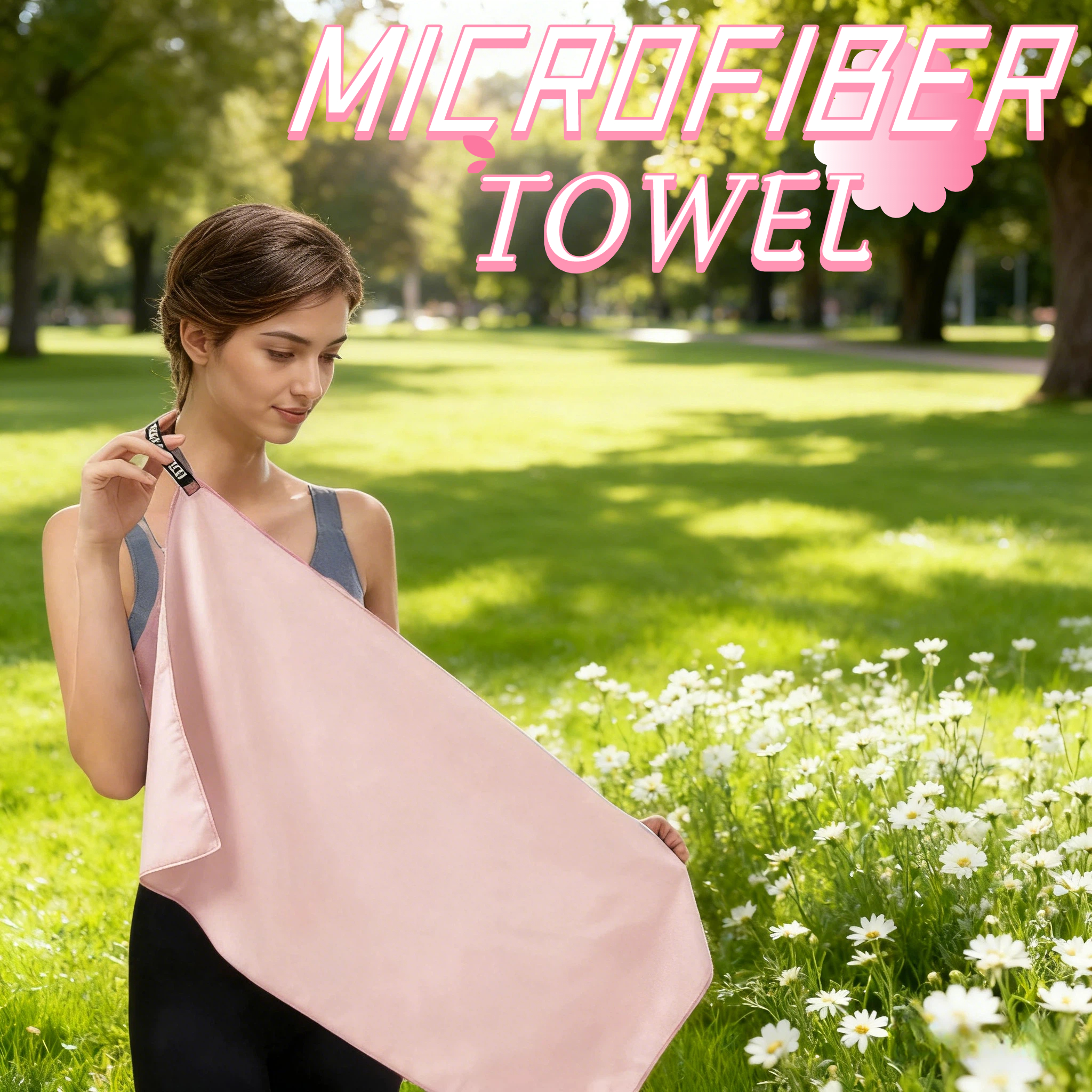 1 PCS 40x80cm Microfiber Gym T – Herbal Yoga recenzja i cena