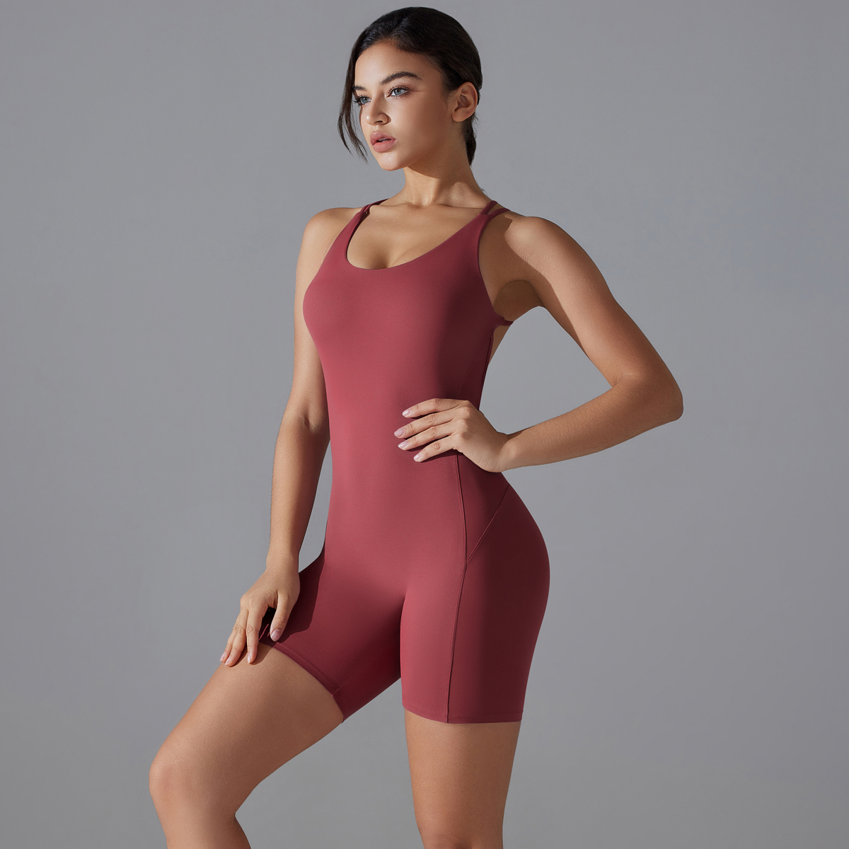Yoga Set Sexy Backless Sporty  – Herbal Yoga recenzja i cena