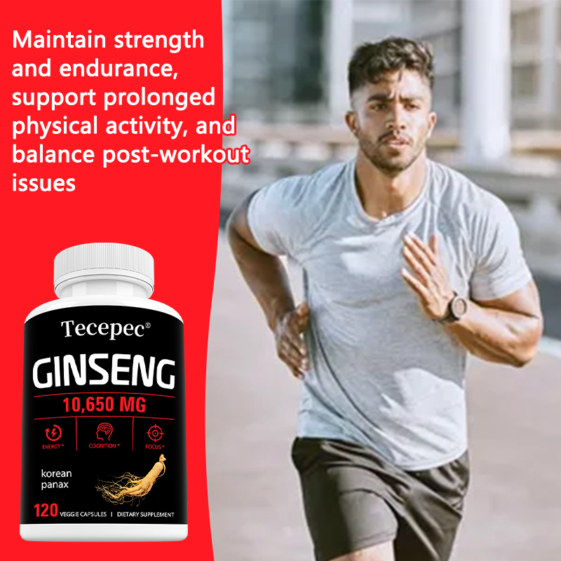 Korean Red Panax Ginseng Capsu – Herbal Wellness Water recenzja i cena