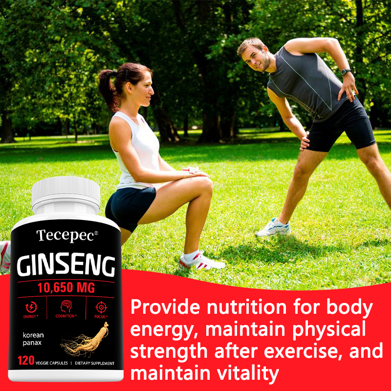 Korean Red Panax Ginseng Capsu – Herbal Wellness Water recenzja i cena