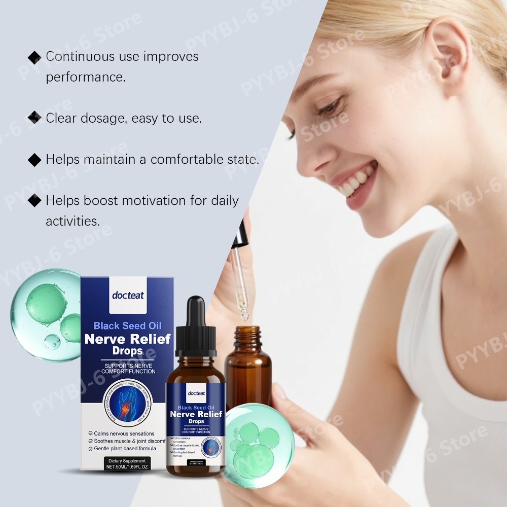 Black Seed Oil Liquid Drops 50 – Herbal Wellness Liquid recenzja i cena