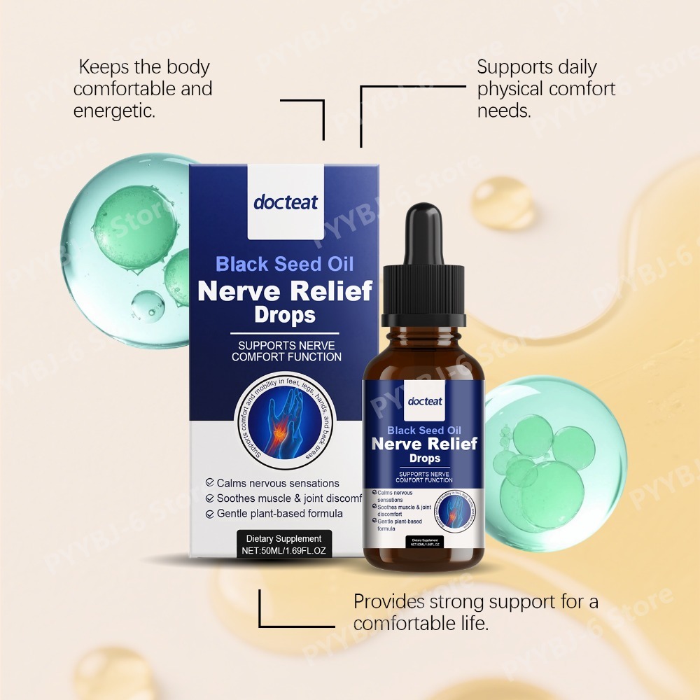 Black Seed Oil Liquid Drops 50 – Herbal Wellness Liquid recenzja i cena