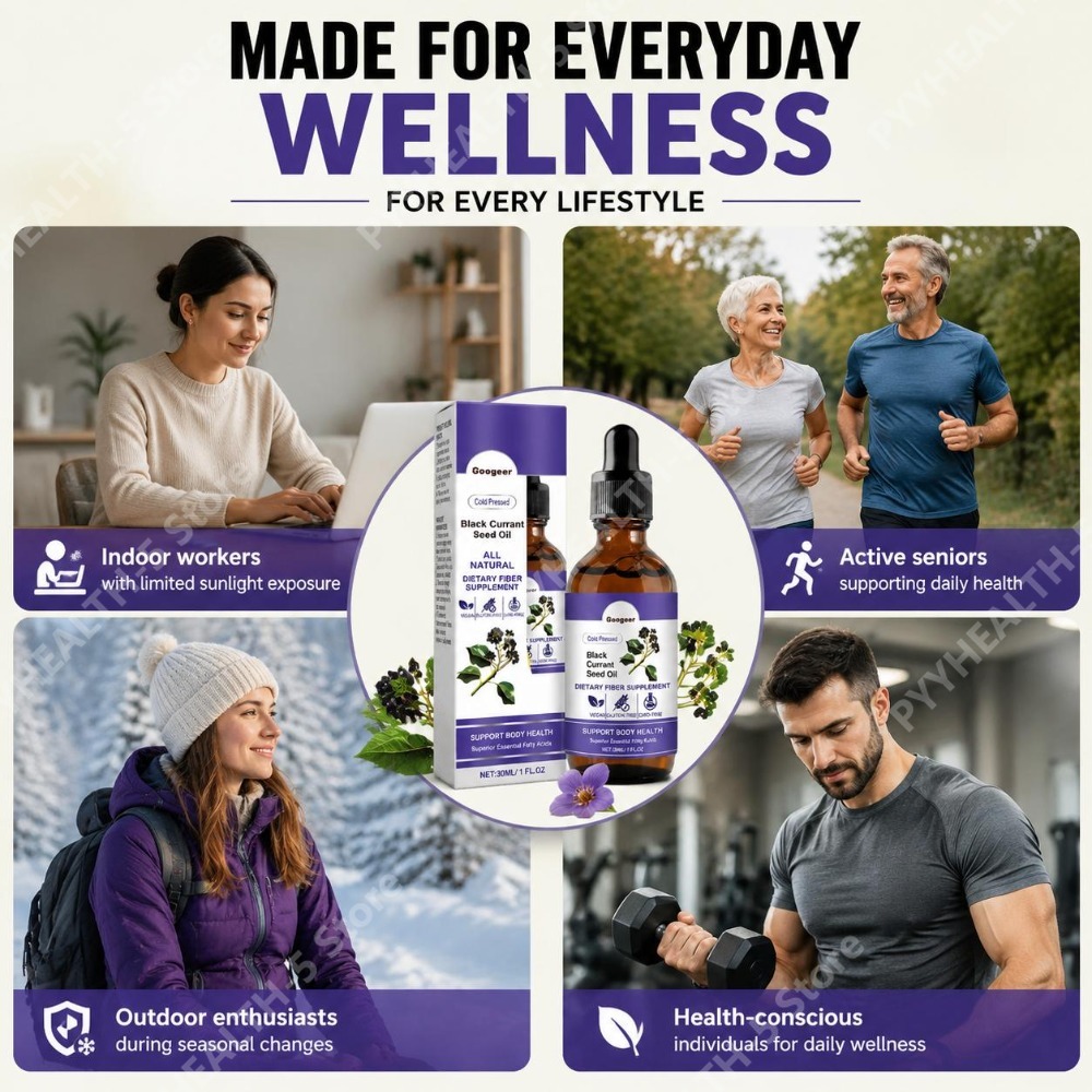 Black Currant Seed Oil Drops 3 – Herbal Wellness Liquid recenzja i cena