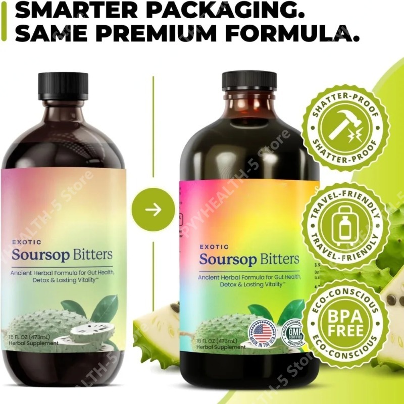 Soursop Bitters Drops Liquid O – Herbal Wellness Liquid recenzja i cena