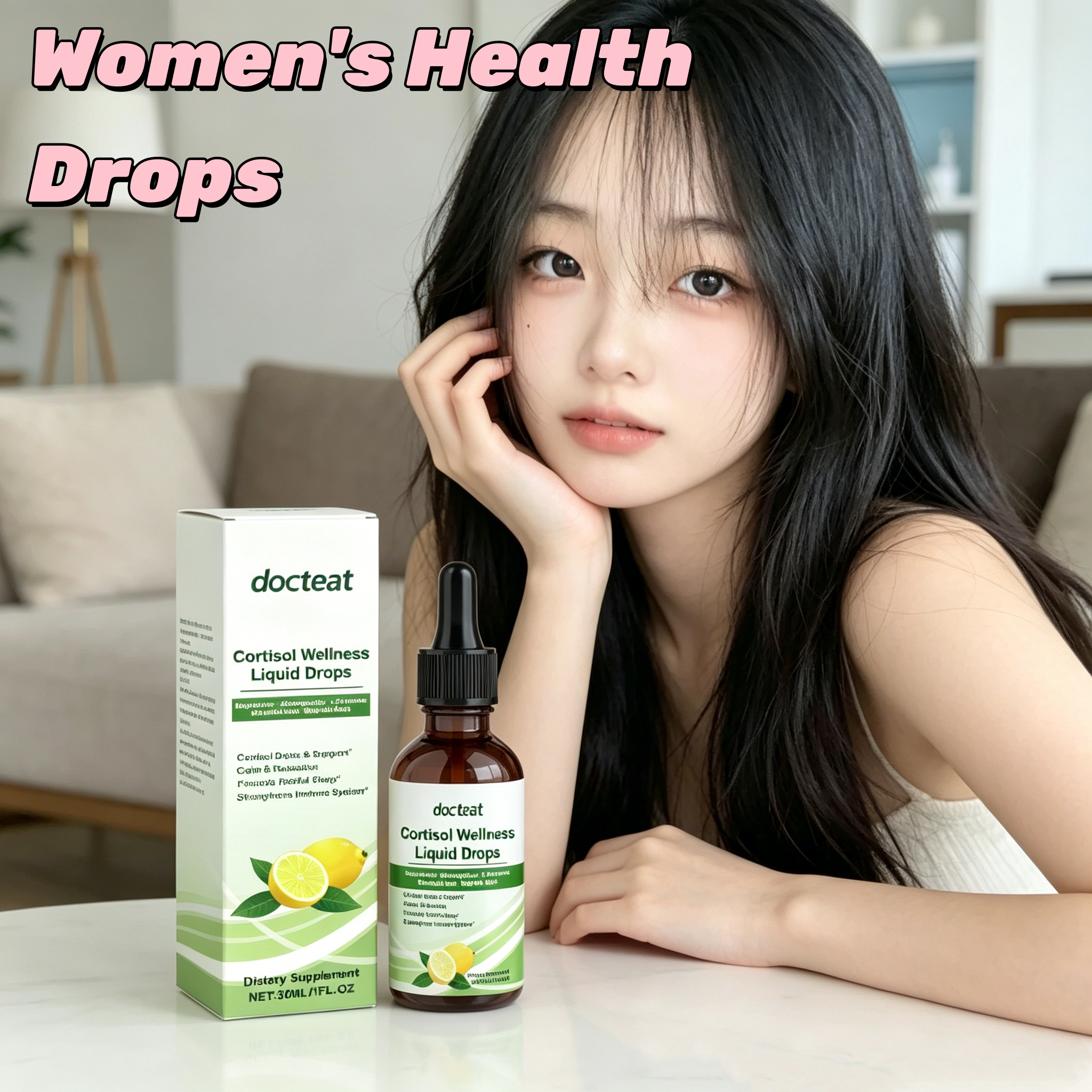 Women Cortisol Wellness Drops  – Herbal Wellness Liquid recenzja i cena