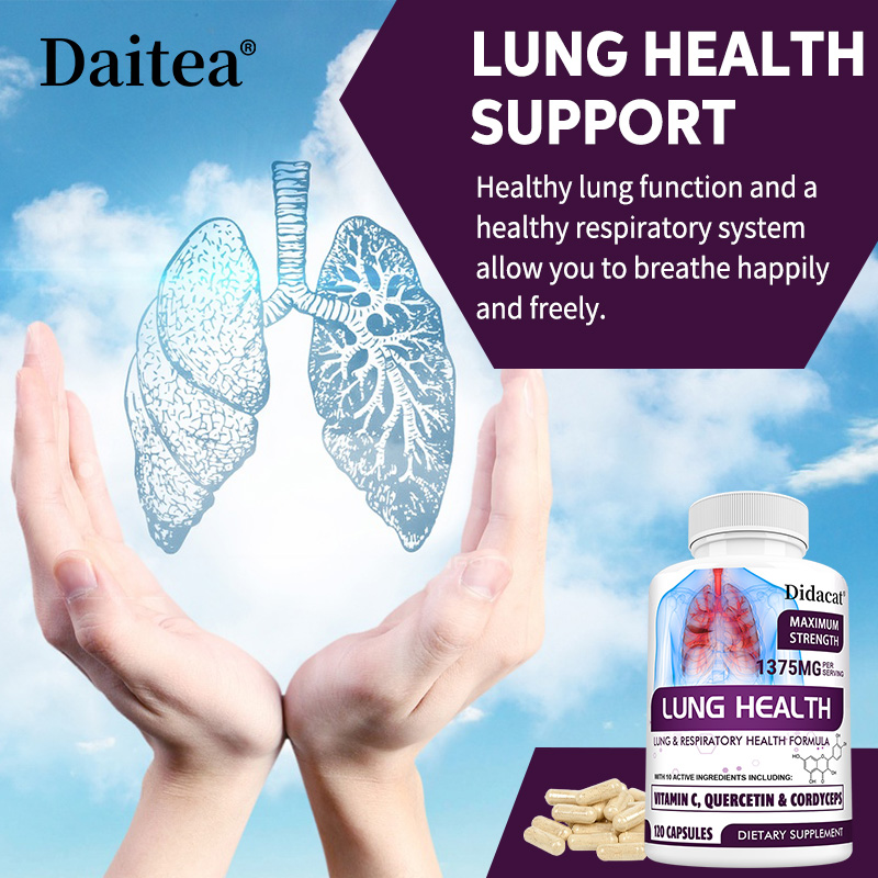 Lung Detox & Cleanse Capsules  – Herbal Wellness Water recenzja i cena