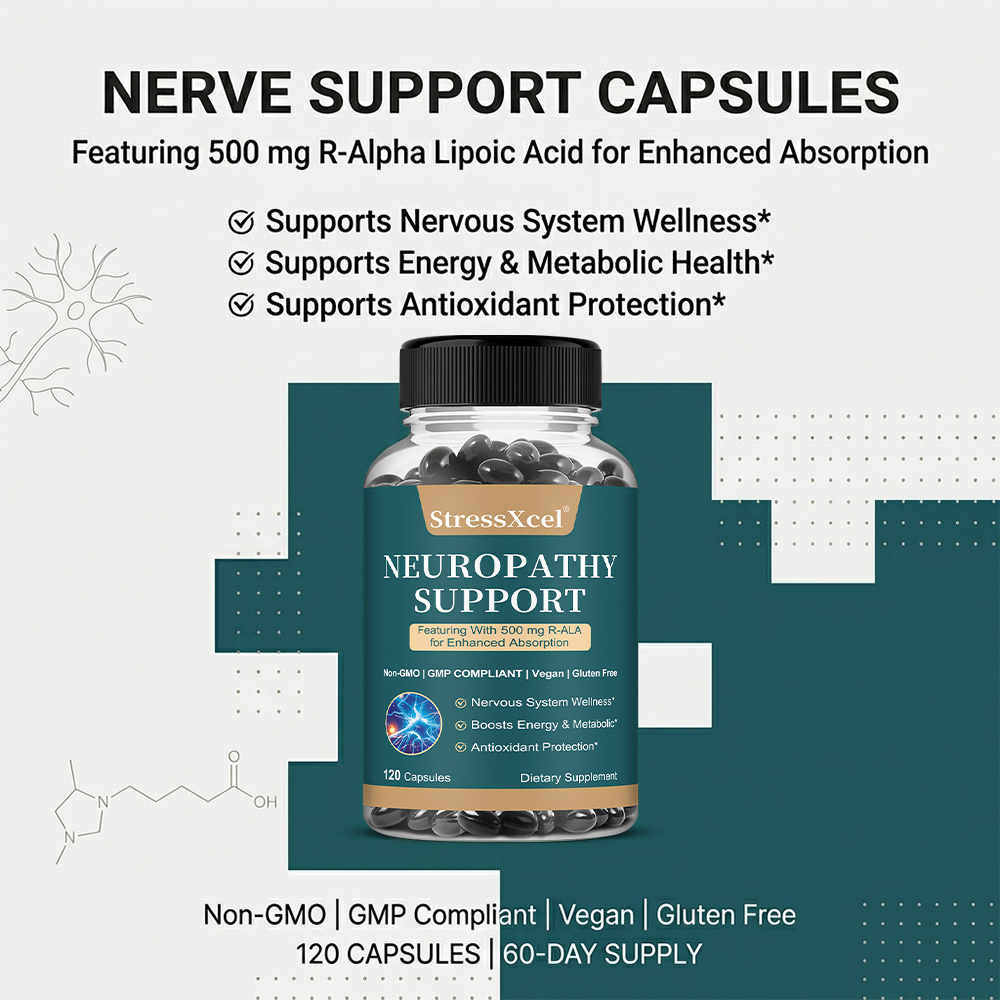 Neuropathy Capsules, Herbal Bl – Herbal Wellness Water recenzja i cena