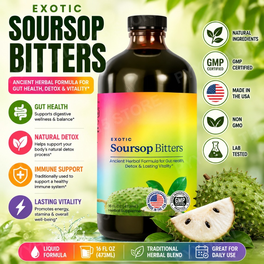 Soursop Bitters Liquid Herbal  – Herbal Wellness Liquid recenzja i cena