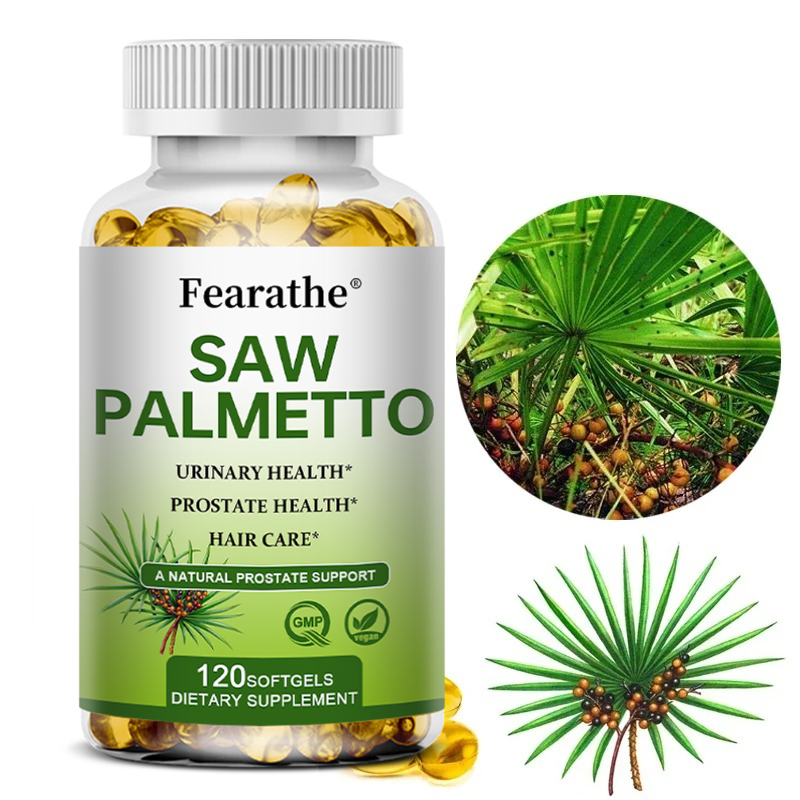 Saw Palmetto Capsules, Herbal  – Herbal Wellness Water recenzja i cena