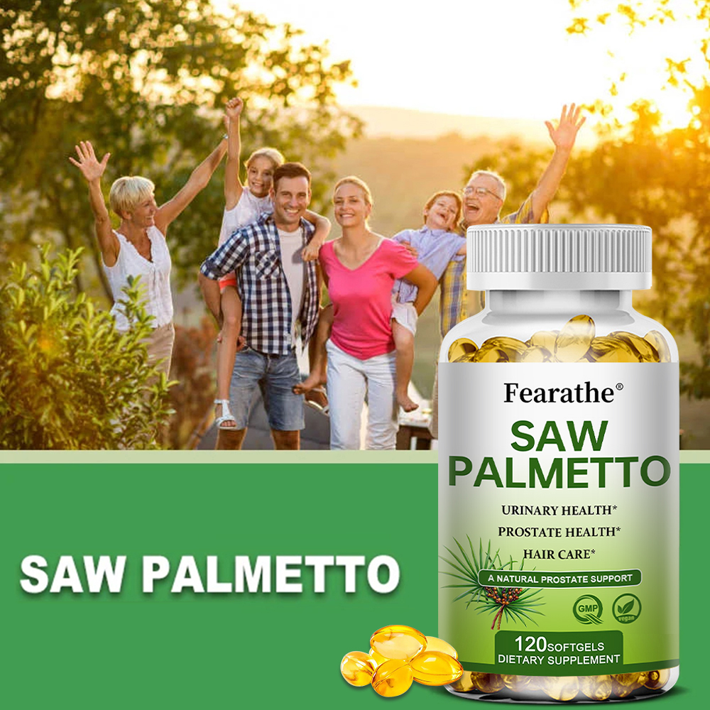 Saw Palmetto Capsules, Herbal  – Herbal Wellness Water recenzja i cena