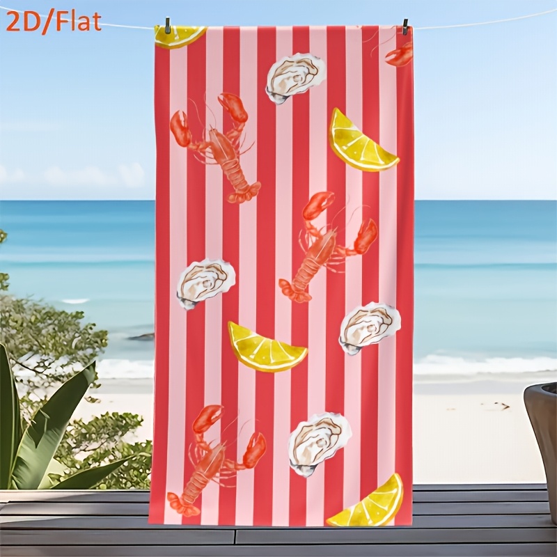 1PC # Coastal Beach Towels , S – Herbal Yoga recenzja i cena