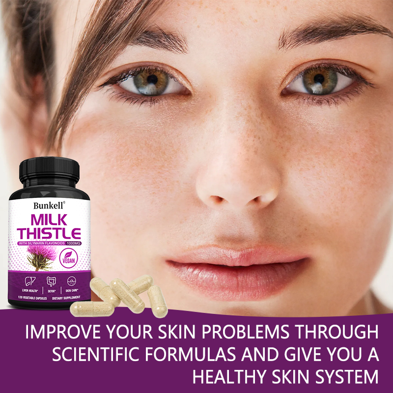 Milk Thistle Capsules 1000mg,  – Herbal Wellness Water recenzja i cena