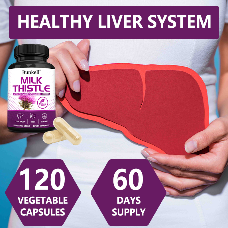 Milk Thistle Capsules 1000mg,  – Herbal Wellness Water recenzja i cena