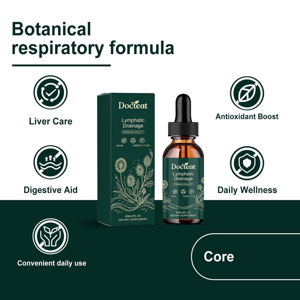 60ml Docteat Lymphatic Drainag – Herbal Wellness Liquid recenzja i cena