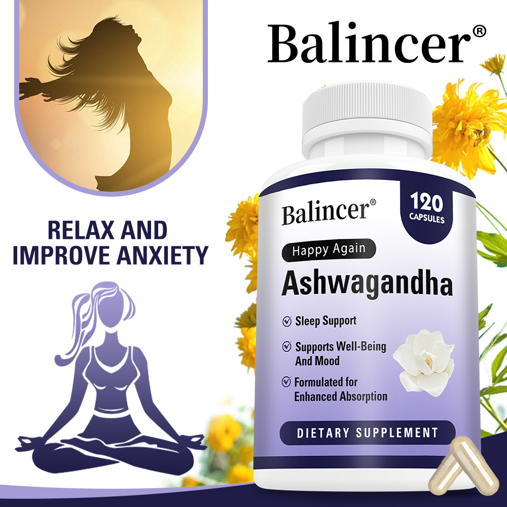 Ashwagandha Capsules, Stress R – Herbal Wellness Water recenzja i cena
