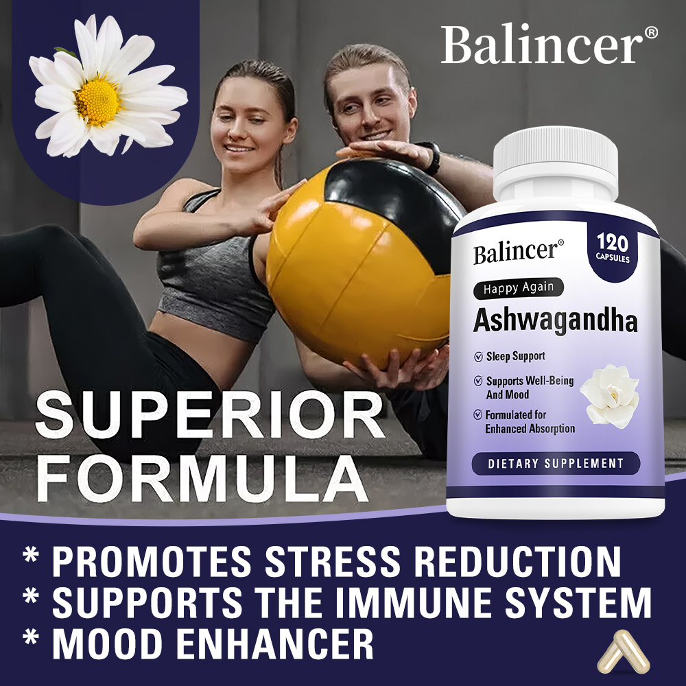 Ashwagandha Capsules, Stress R – Herbal Wellness Water recenzja i cena