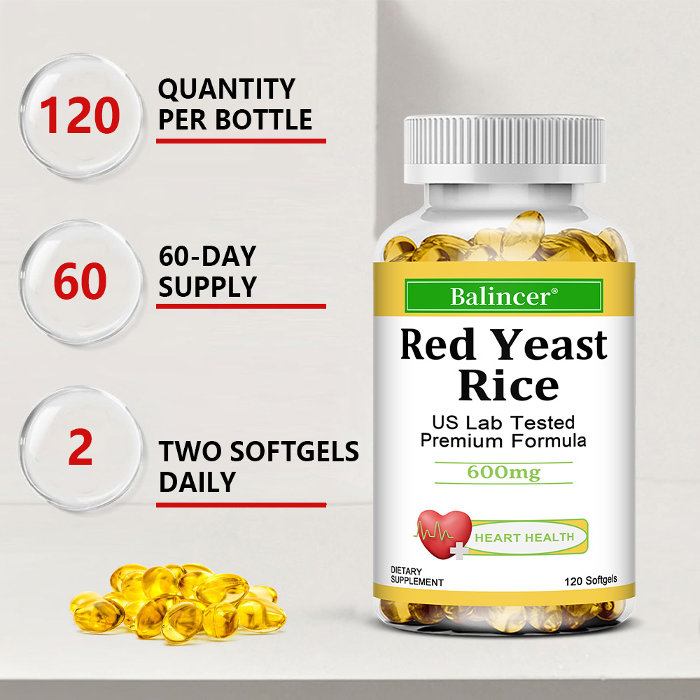 Red Yeast Rice Capsules, Herba – Herbal Wellness Water recenzja i cena