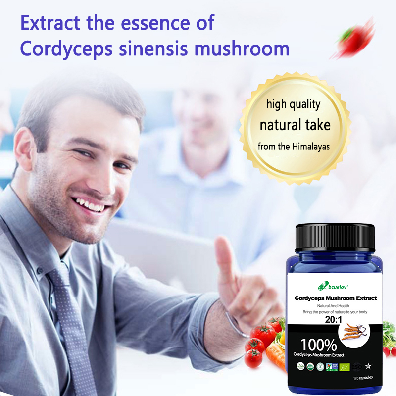 Cordyceps Mushroom Extract Cap – Herbal Wellness Water recenzja i cena